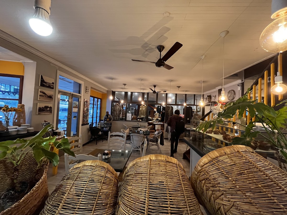 African Bean Cafe restaurant in Knysna, Garden Route
