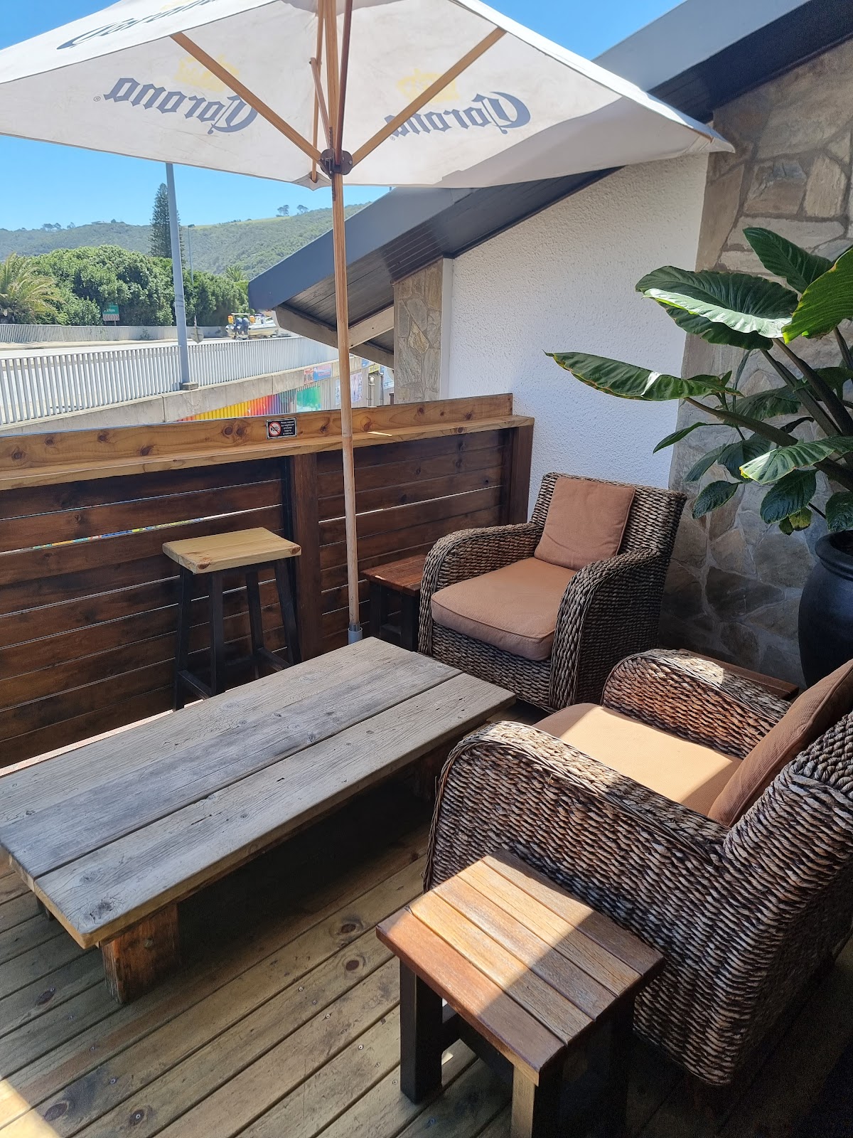 Backline Lounge Bar restaurant in Wilderness, Garden Route