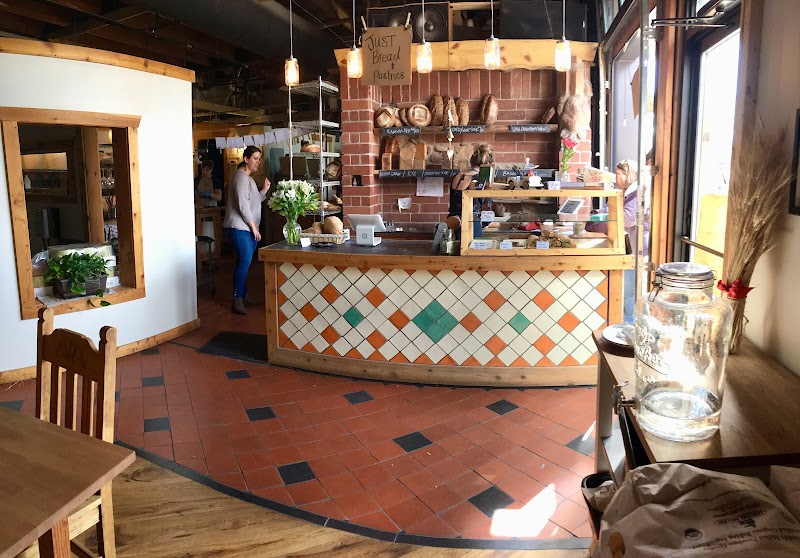 Rustic sourdough loaf with crackled crust at Nightingale Bread on North Cascade Avenue