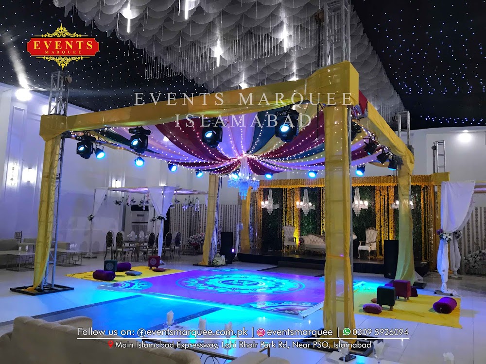 Interior Hall & Stage Setup