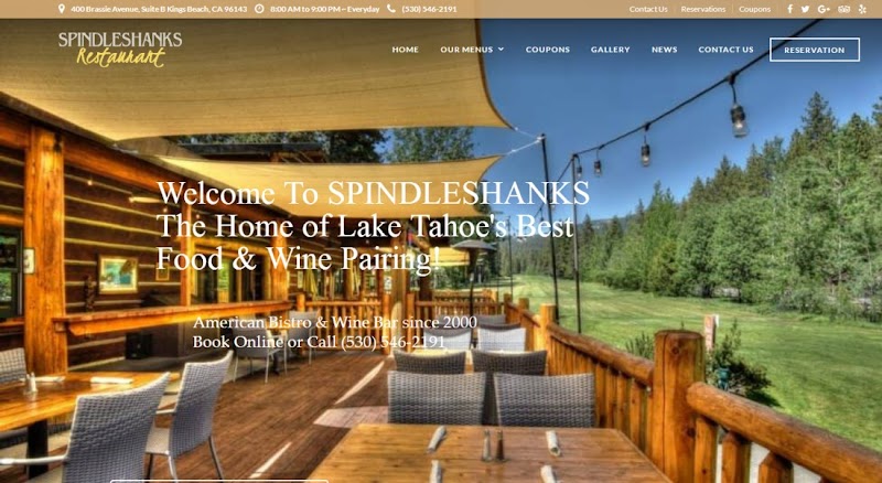 Spindleshanks Tahoe Restaurant
