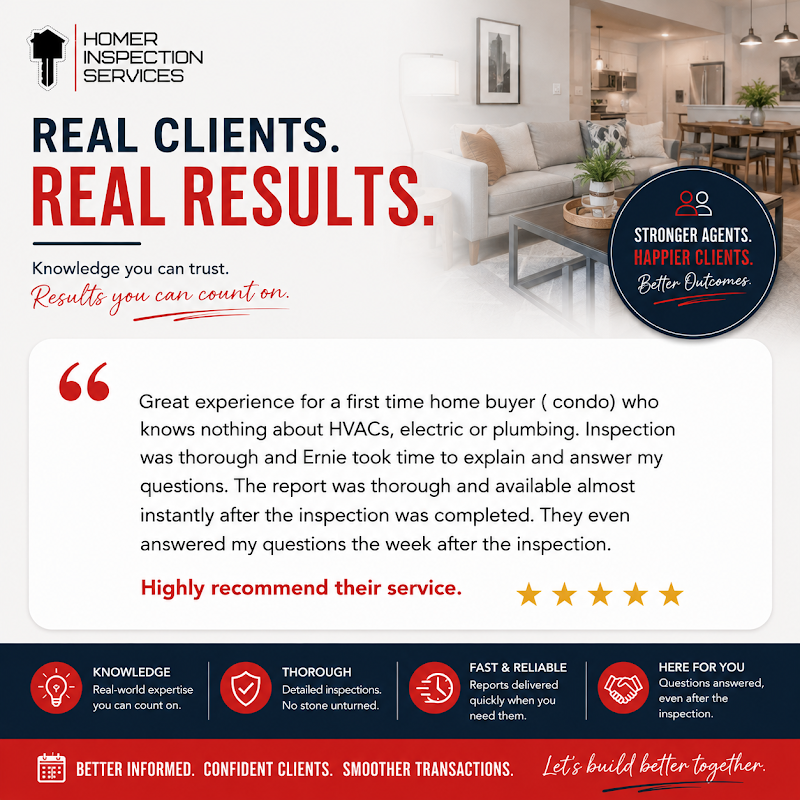 HOMER INSPECTION SERVICES radon testing