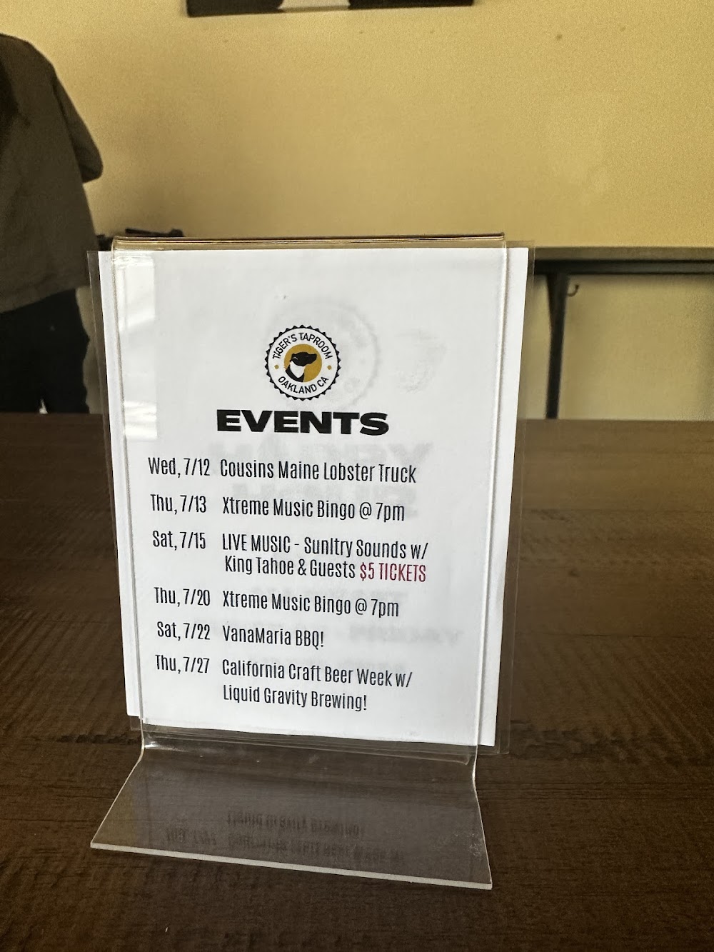 Tiger's Taproom photo