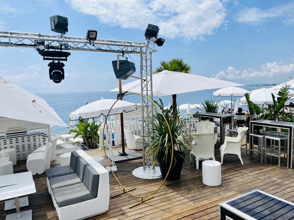 Plage Beau Rivage Nice in nice