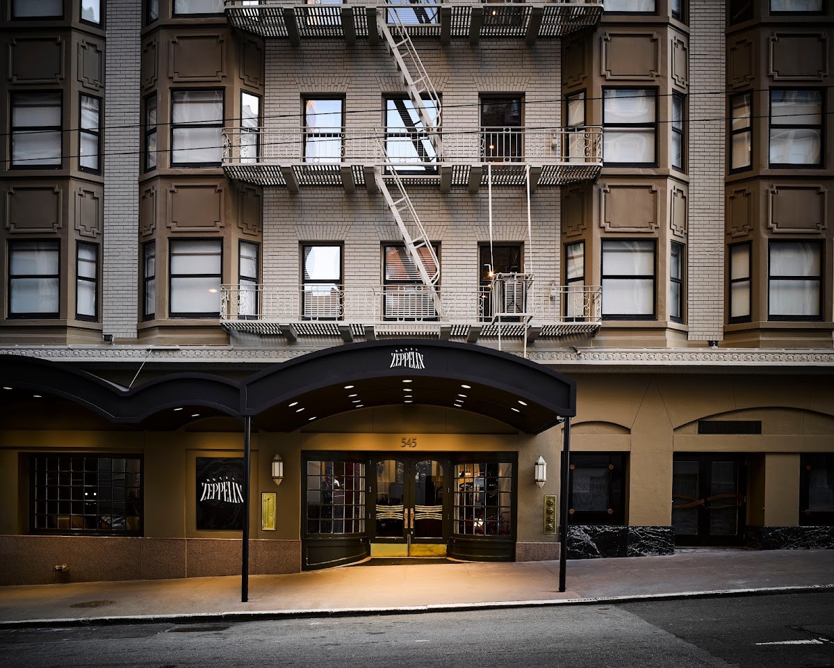 Hotel Zeppelin San Francisco, dog-friendly hotel in San Francisco