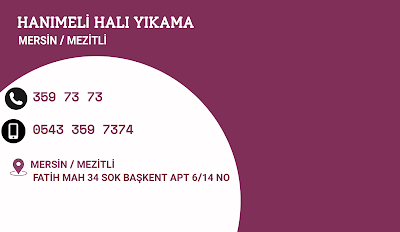 HANIMELİ HALI YIKAMA - Temizlik