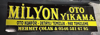 Milyon Oto Yıkama - Bozdoğan Oto Kuaför - Detaylı Temizlik - Far Temizliği - Oto Servisi - Kuyucak