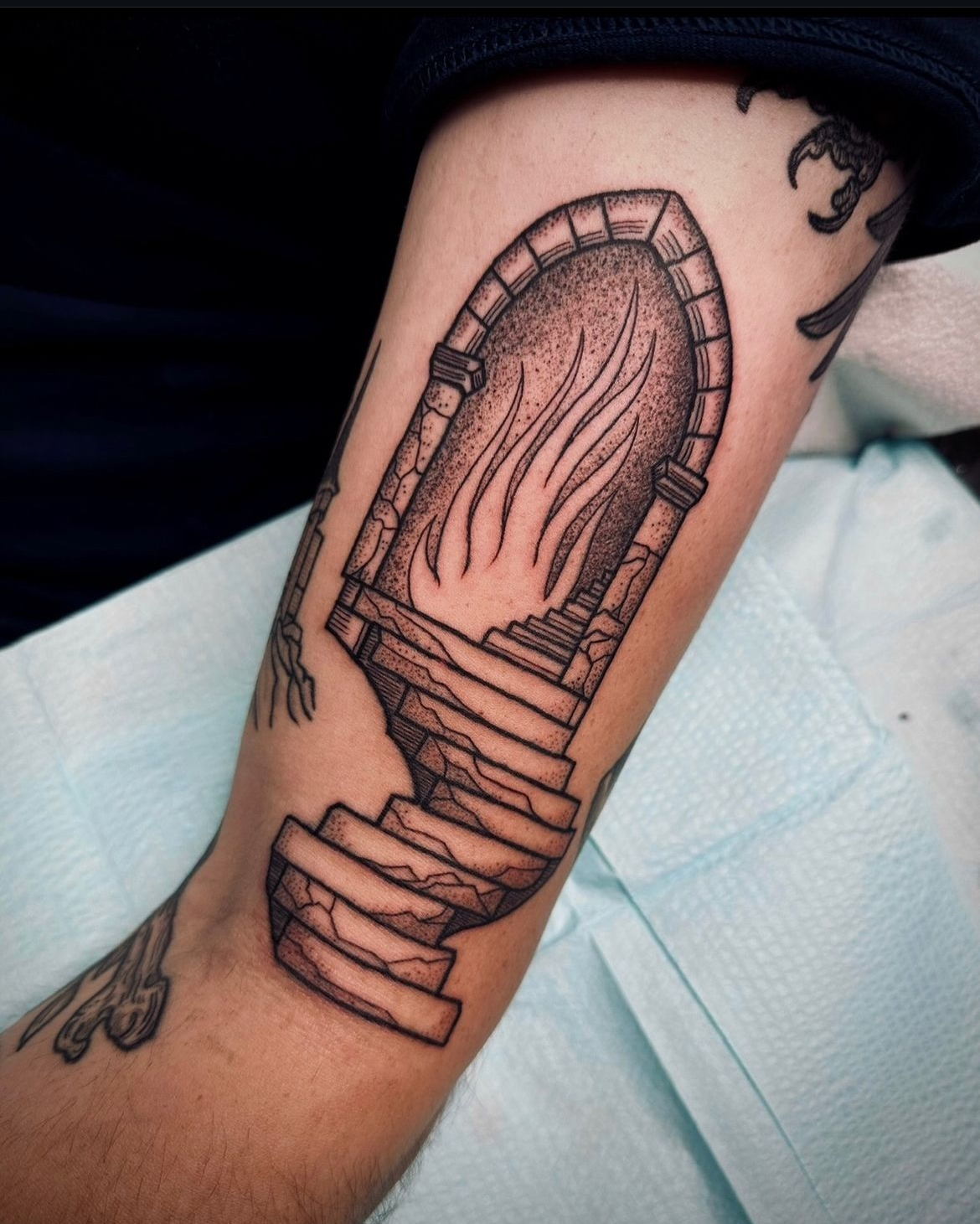 Temple Tattoo tattoo work — photo 2