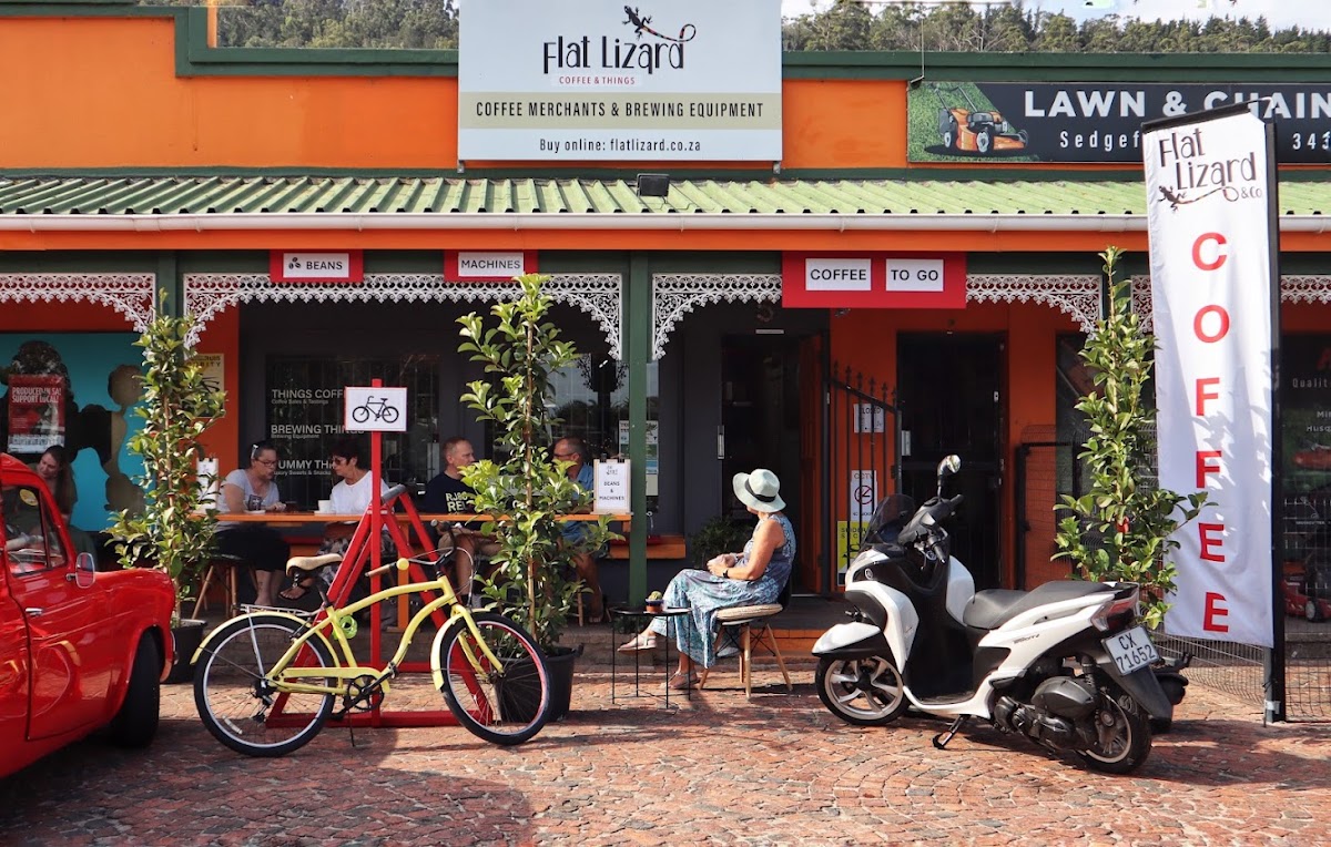 Flat Lizard & Co restaurant in Sedgefield, Garden Route