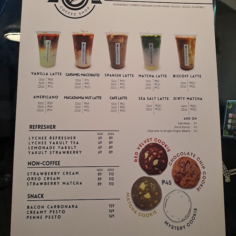 Latte wonder coffeeshop