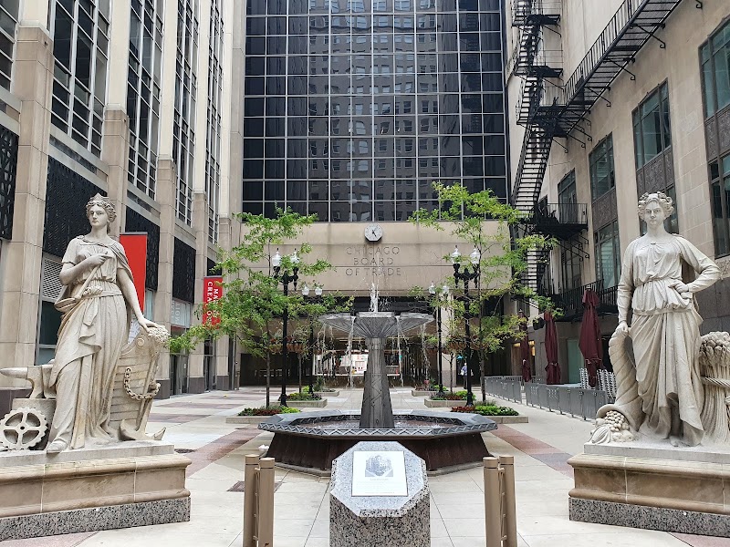 LaSalle Street at the Board of Trade