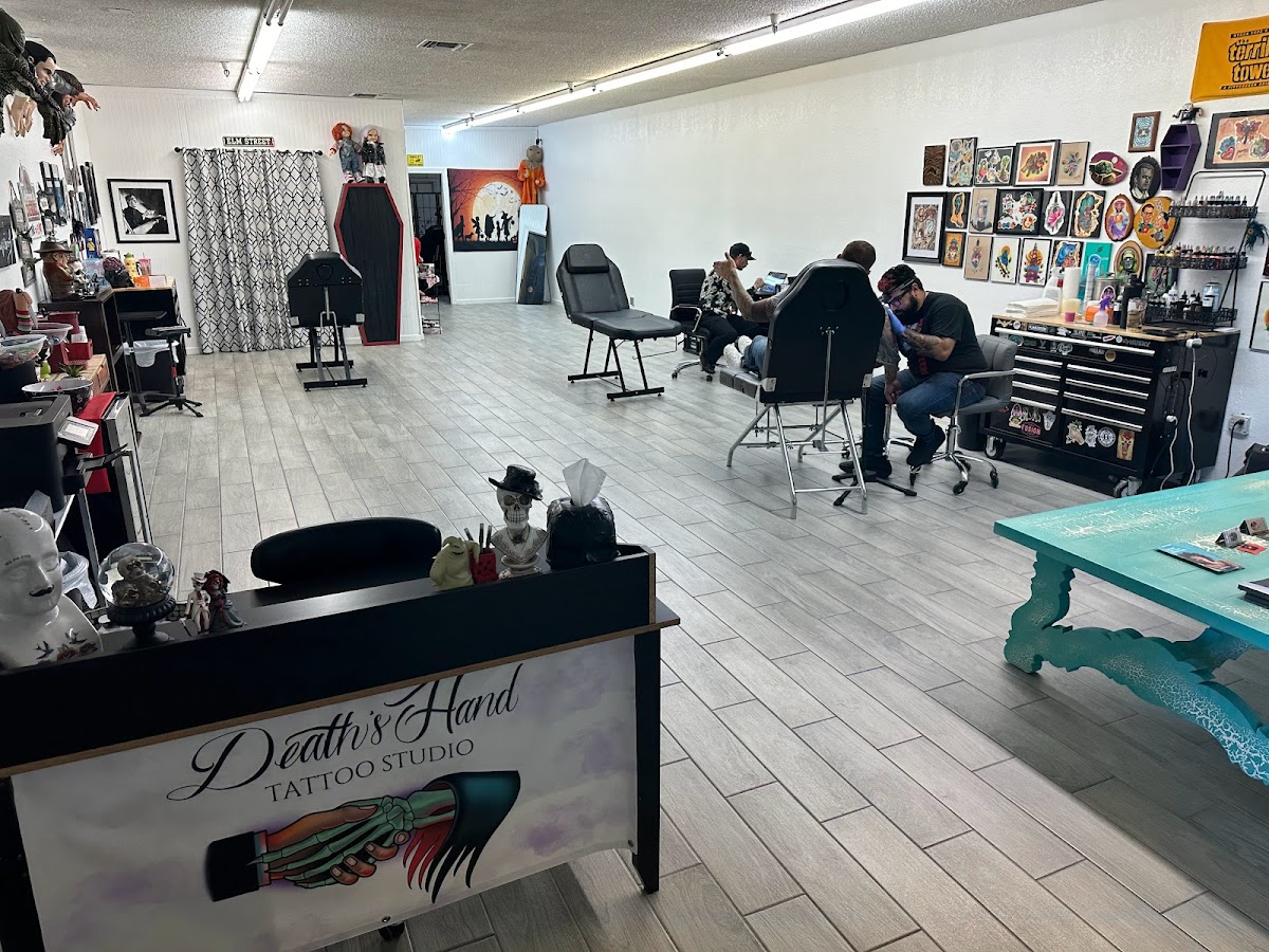 Death's Hand Tattoo Studio tattoo work — photo 3