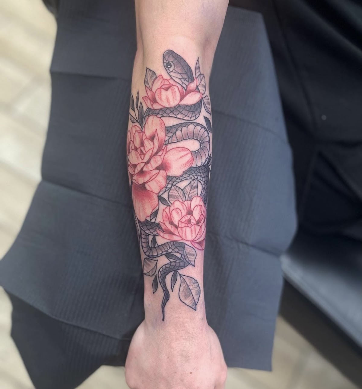 Death's Hand Tattoo Studio tattoo work — photo 2
