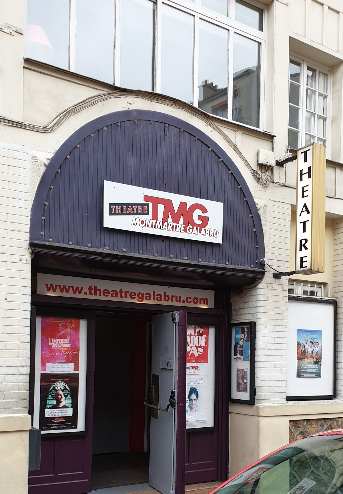 Théâtre Montmartre Galabru, vue extérieure