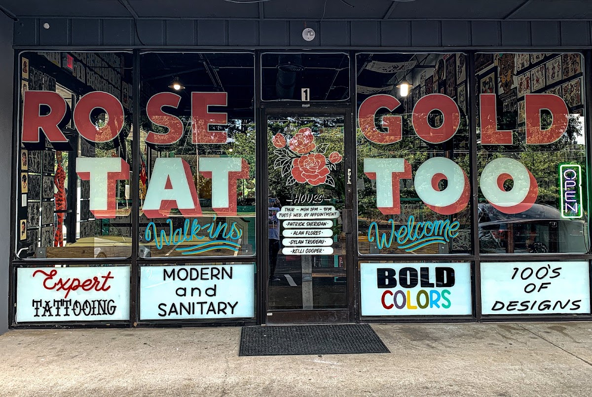 Rose Gold Tattoo tattoo parlor in Smyrna, GA