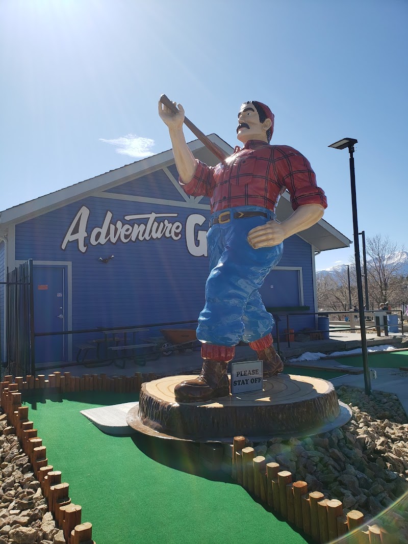 Adventure Miniature Golf banner