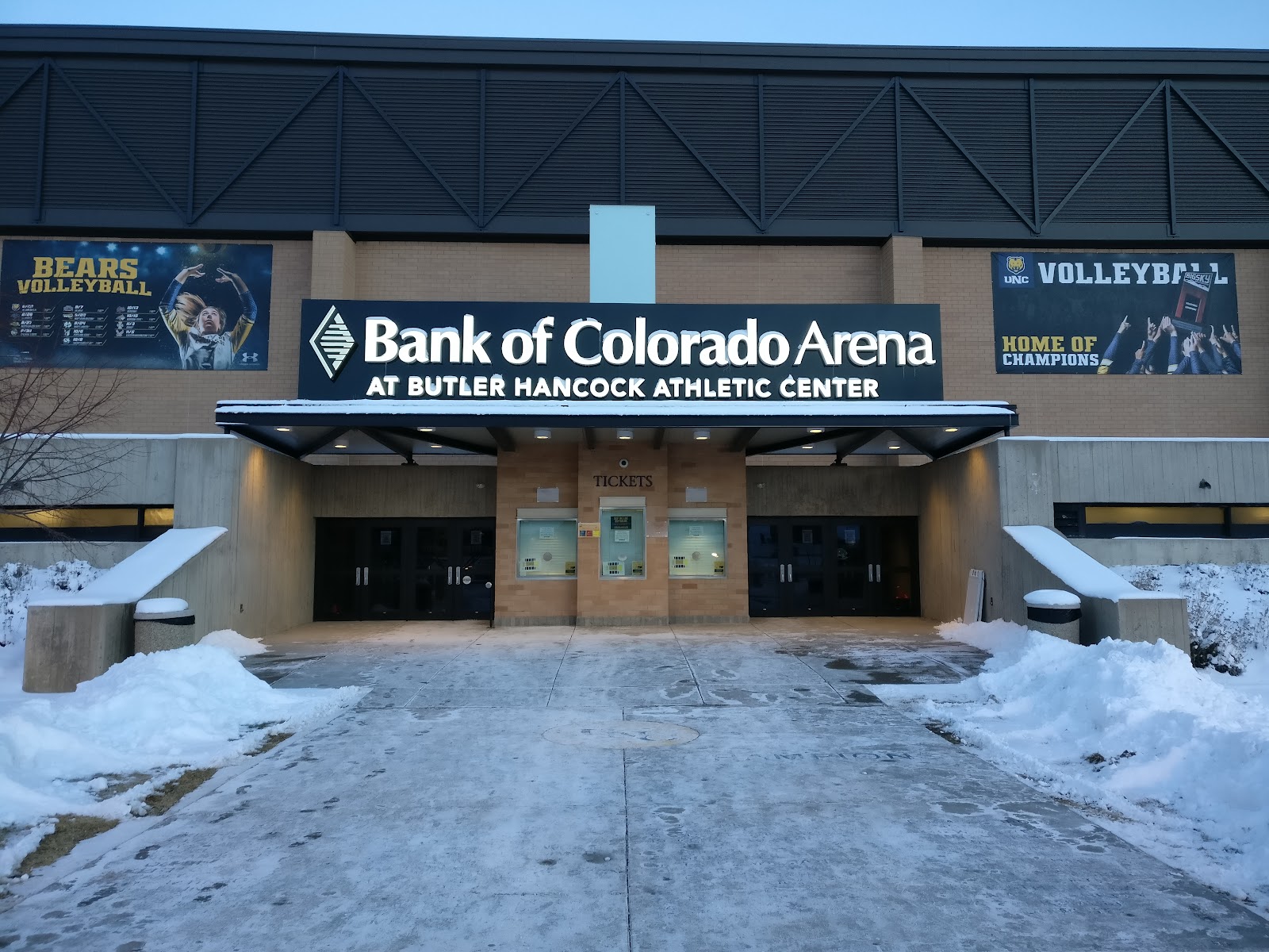 Bank of Colorado Arena / Butler-Hancock (UNC)