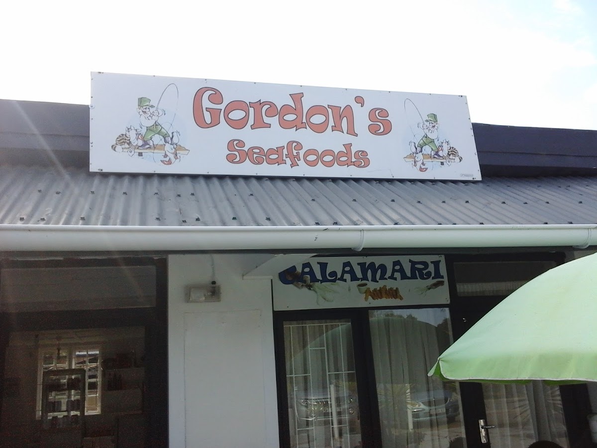 Gordons Seafoods restaurant in Sedgefield, Garden Route
