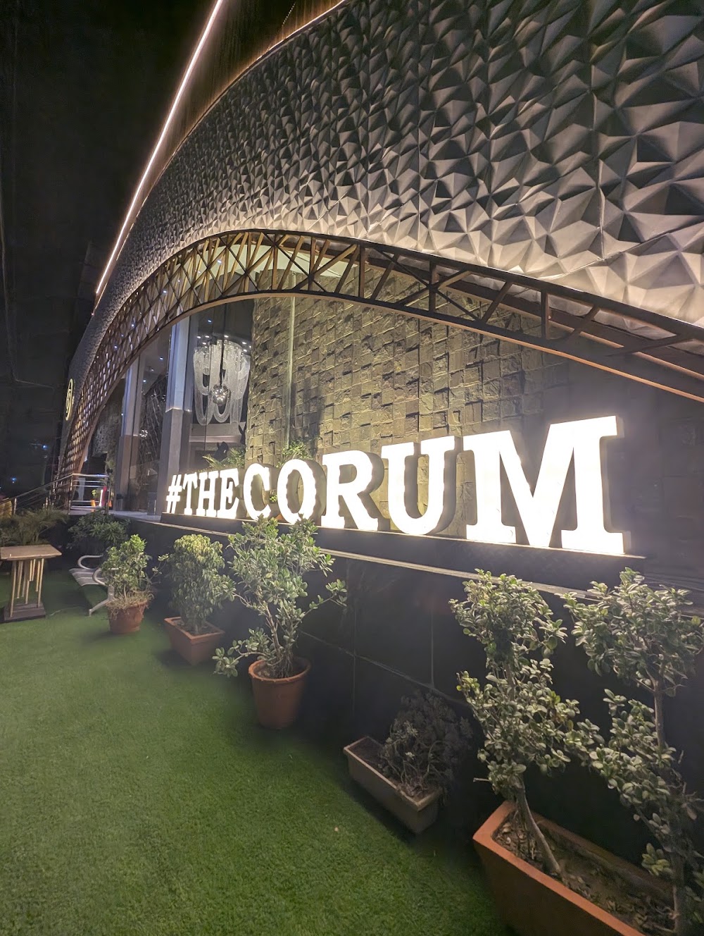 The Corum Banquet venue exterior
