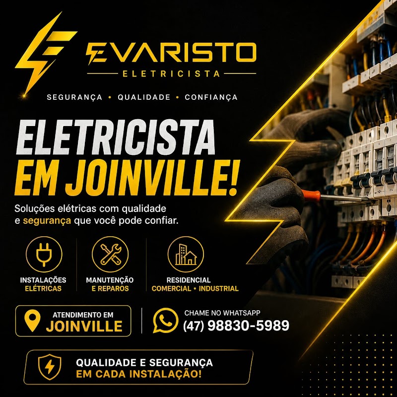 Foto de Eletricista em Joinville / Evaristo Eletricista