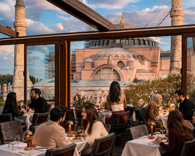 360 Panorama Rooftop Restaurant - Restoran
