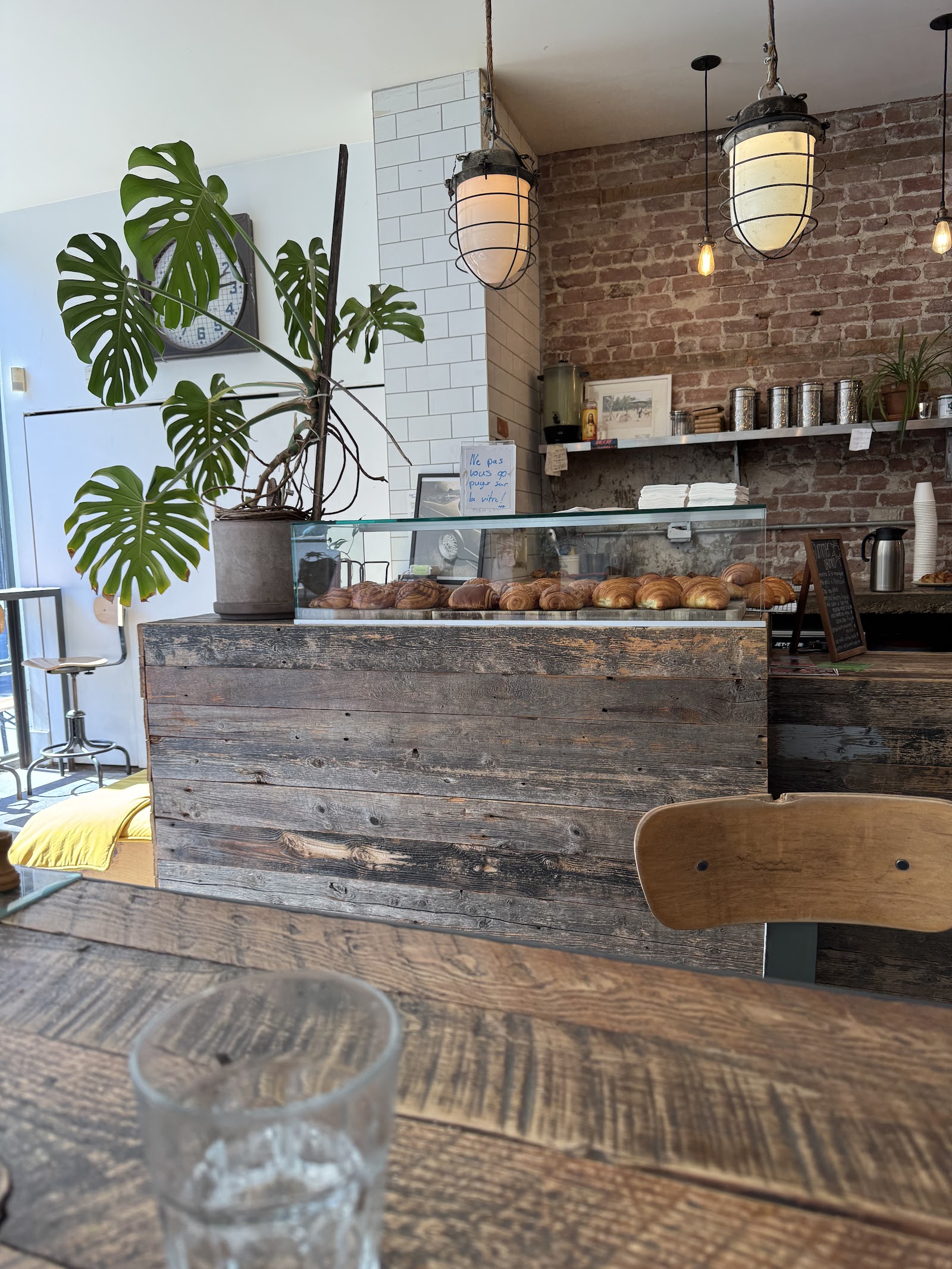 Café Nocturne interior seating and decor