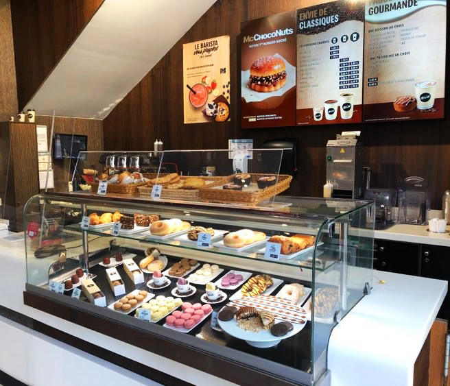 McDonald's, vue extérieure