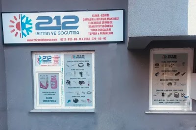 212 Isıtma ve Soğutma Klima Kombi Buzdolabı Çamaşır Bulaşık Makinesi Beyaz Eşya Yedek Parça - Klima Servisi