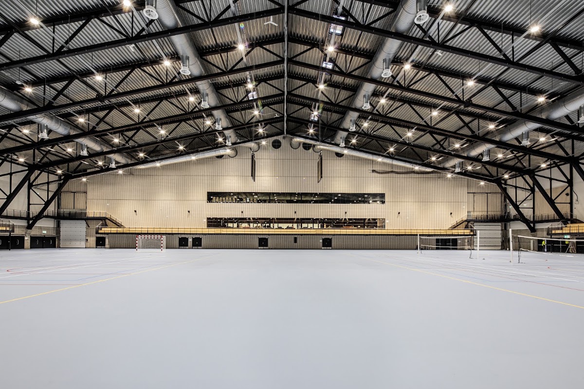 Oslofjord Arena exterior — Sandefjord Municipality, Norway