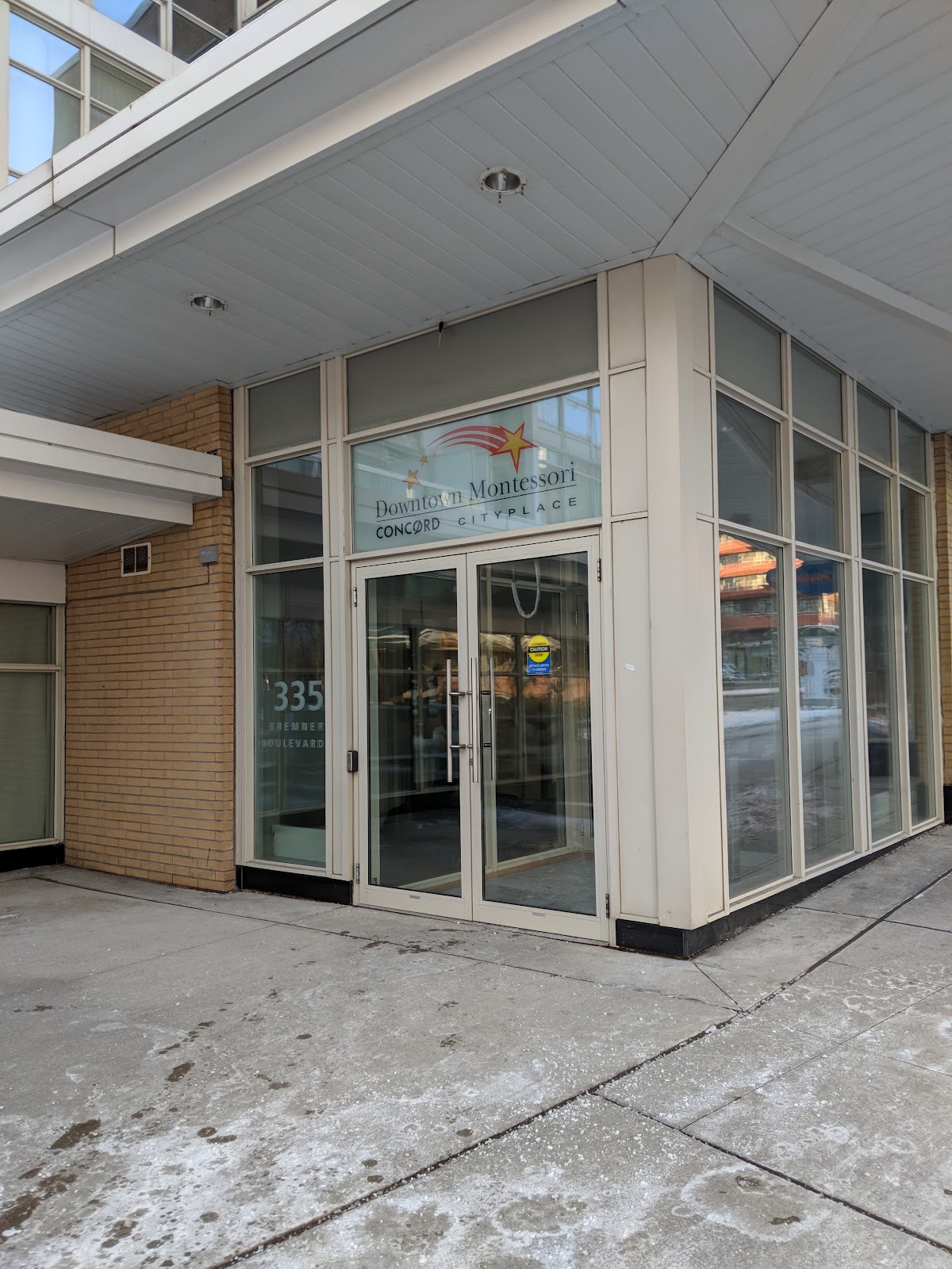 Exterior photo of Downtown Montessori At Concord City Place