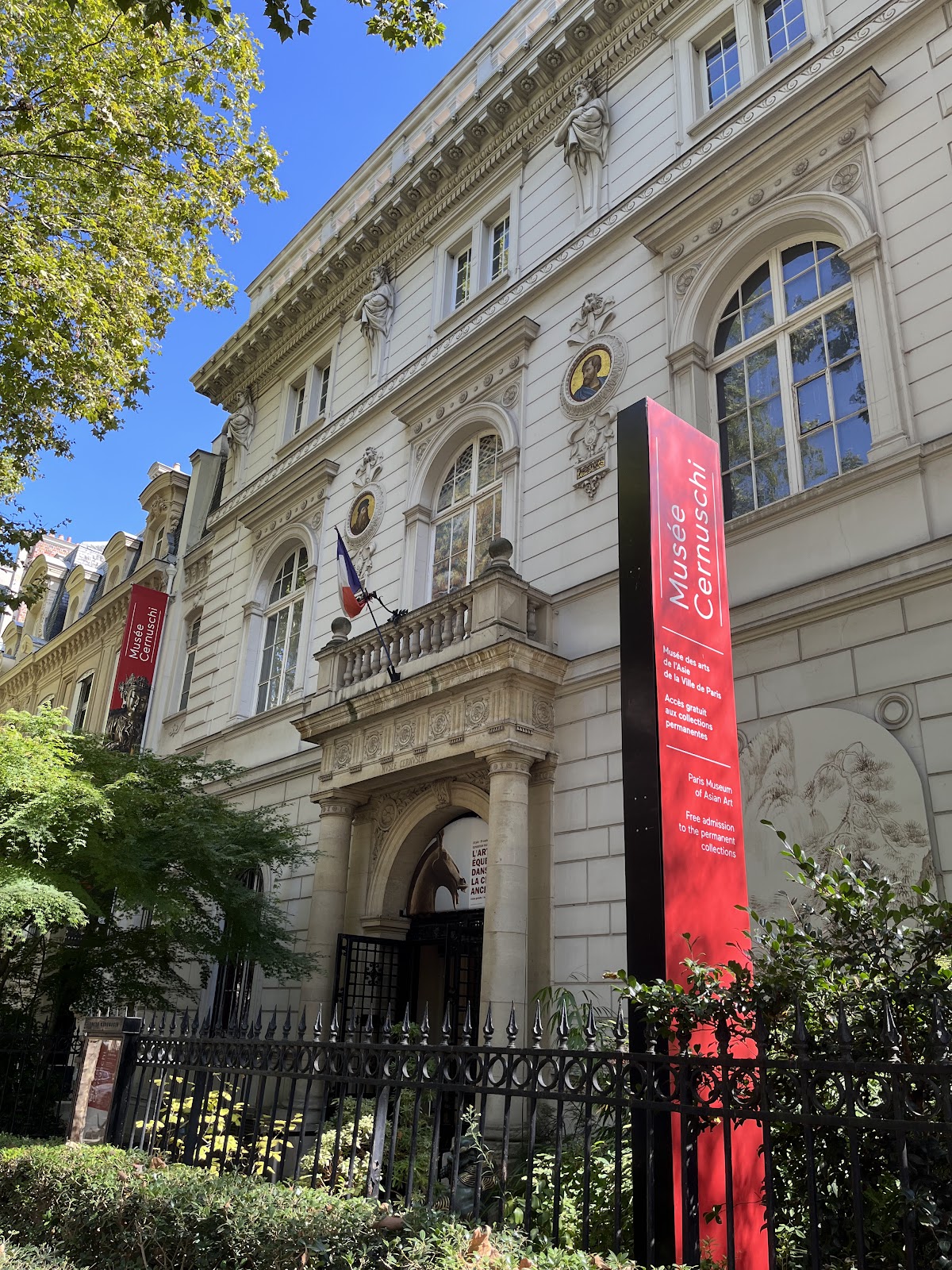 Musée Cernuschi, vue extérieure