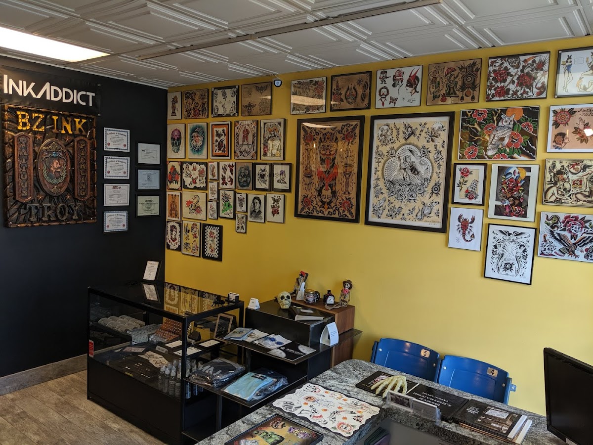 B'z Ink Tattoo and Piercing Shop tattoo work — photo 3