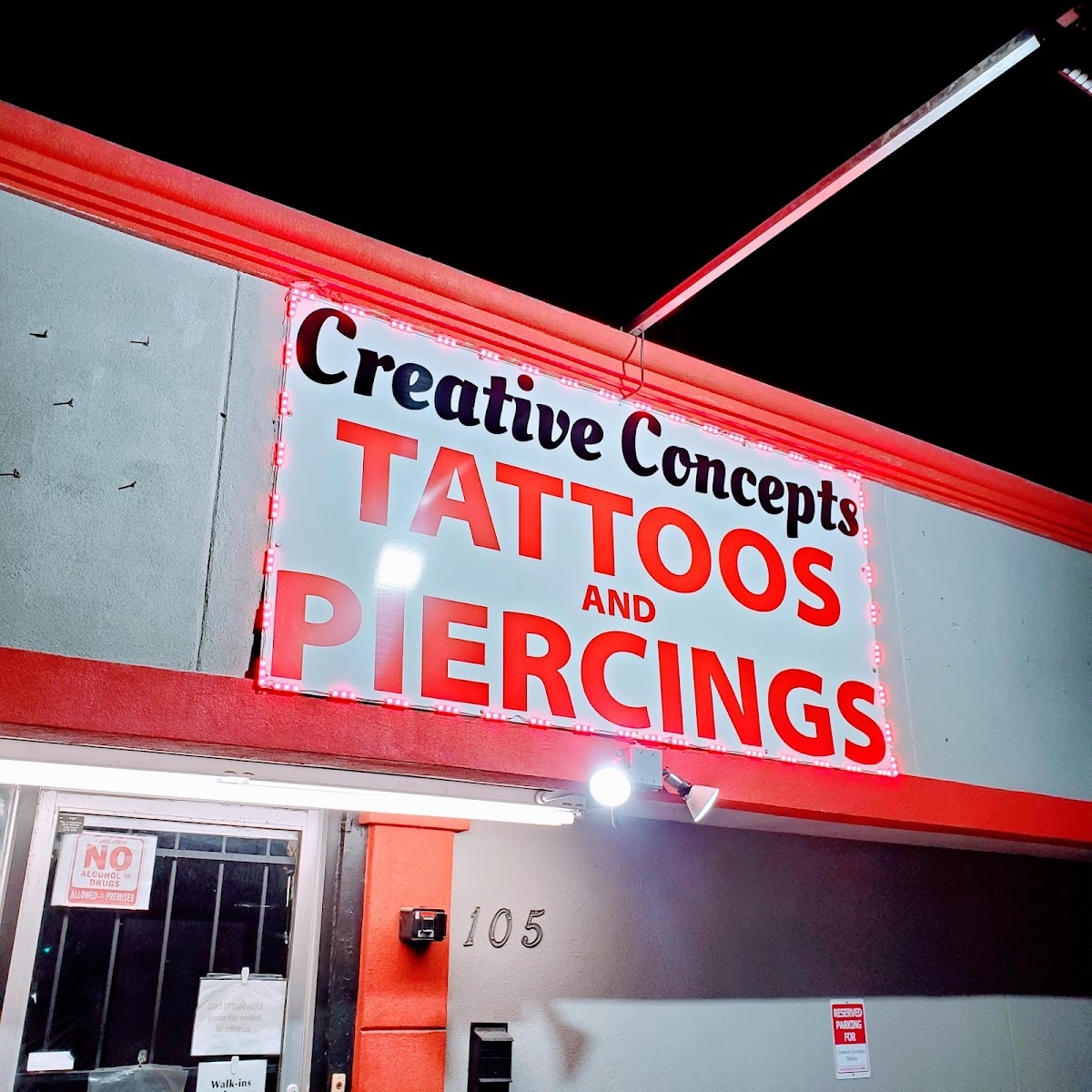 Creative Concepts Tattoos and Piercings — tattoo studio near Pasadena